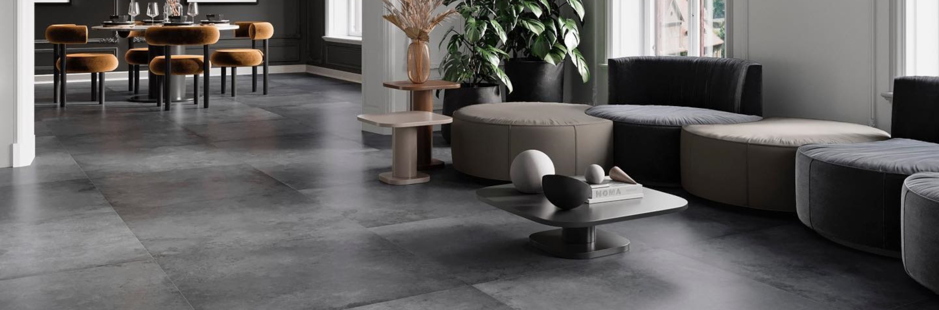 Floor tiles Crash Blue Lifestyle slider
